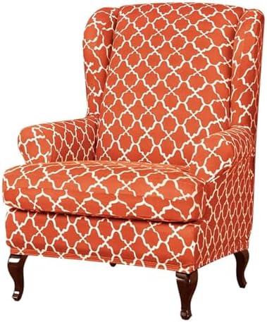 Stretch Armchair Slipcover for Wingback Chairs