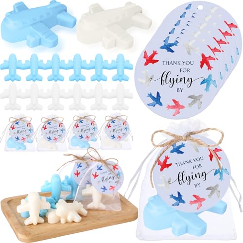 Tondiamo 25 Piece Airplane Soap Favor Gift Set