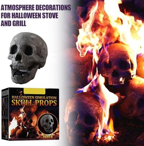 Halloween Scary Realistic Bonfire Fireplace Prop