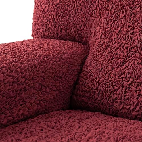 PAULATO BY GAICO Mamma Mia Wingback Chair Slipcover - Burgundy