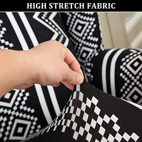 Wing Chair Slipcovers 2 Piece Stretch Spandex Set