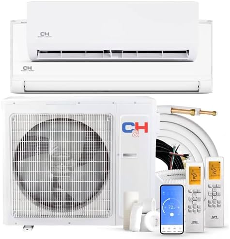 Cooper Hunter Dual Zone 12000 18000 BTU Ductless Mini Split System