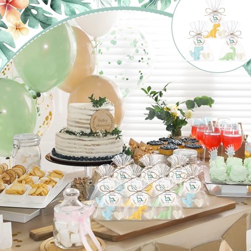 Demissle 20 Piece Dinosaur Baby Shower Soap Favors