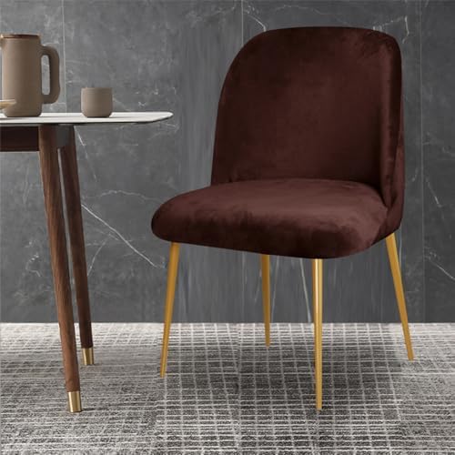 2 Pack Velvet Chair Slipcovers for Dining Room