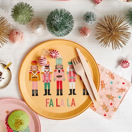 Coterie Christmas Characters Paper Plates Set of 10