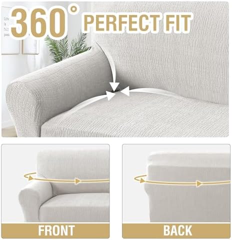 HVERSAILTEX Jacquard Sofa Slipcover Waterproof Protector