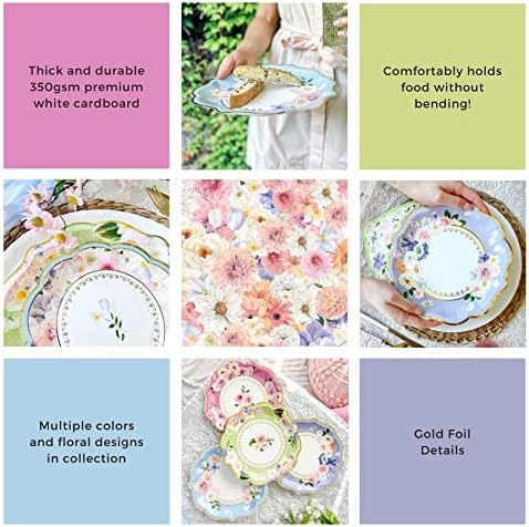 Kate Aspen Tea Party Decor Set 62 Pieces 16 Guests