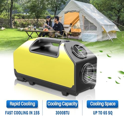 Mieligo 24V Portable Tent Air Conditioner 360W