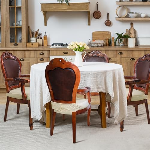 CZL Dining Chair Covers Set of 6 with Zipper