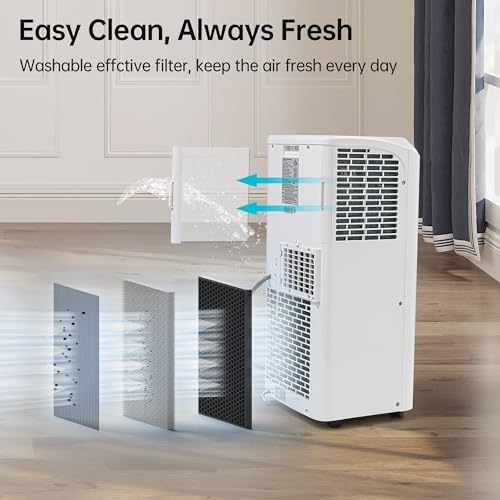 Portable Air Conditioner 10000BTU with Remote Control