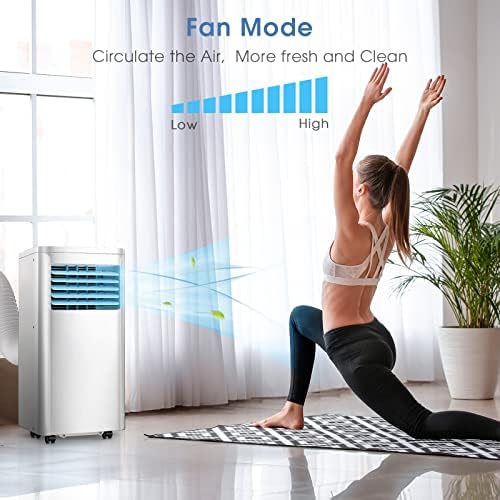 RWFLAME 10000 BTU Portable AC with Remote Control
