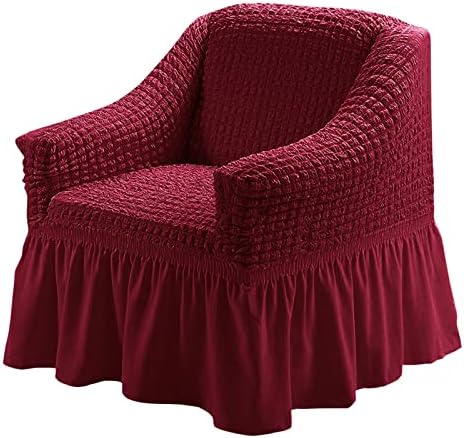 Jeloris Stretch Armchair Slipcover with Skirt