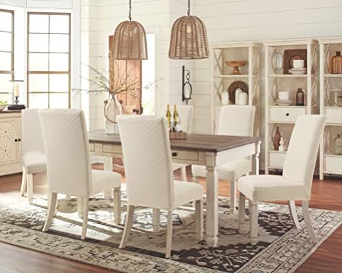 Waterproof Dining Chair Covers 6 Pack Beige