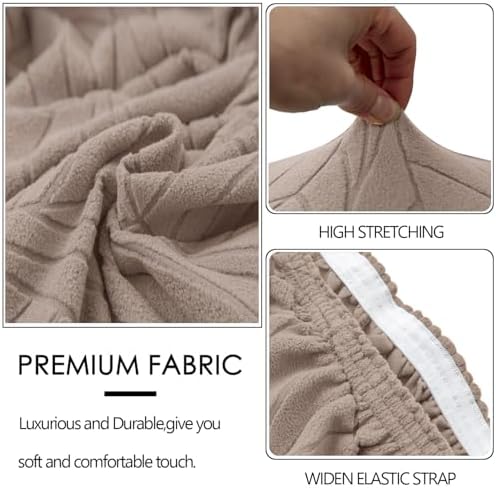 Wingback Chair Cover for Dining Room Protection
