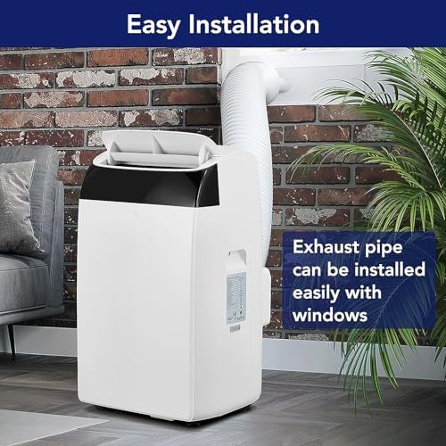 14000 BTU Portable AC Unit with Dehumidifier and Fan Mode