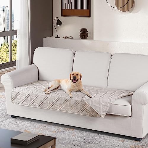 TAOCOCO Waterproof Sofa Cushion Cover Reversible for Dogs and Pets