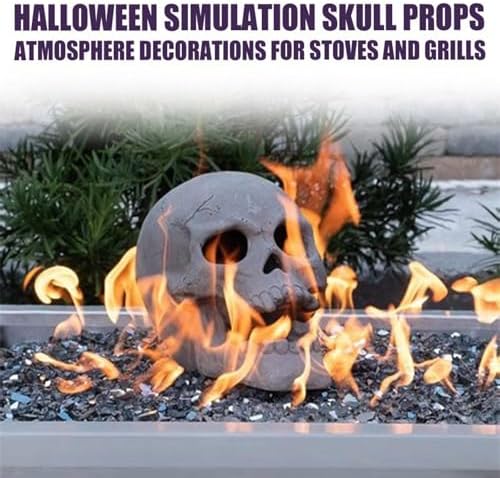 Halloween Scary Realistic Bonfire Fireplace Prop