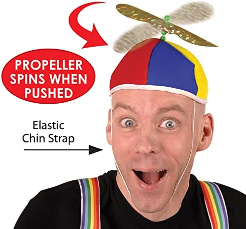 Beistle Propeller Beanie Hats 2 Pack