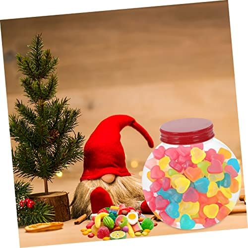 5Pcs Ball Shaped Christmas Candy Jar with Sealing Lids
