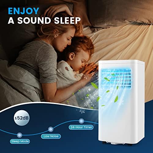 PETSITE 10000 BTU Portable AC Unit with Remote and 24H Timer