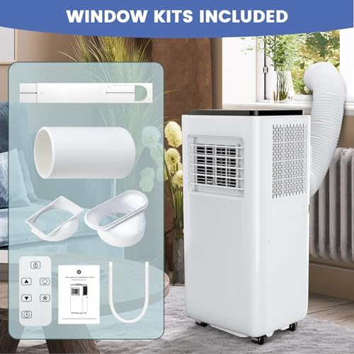 Jojoka 10000 BTU Portable AC Unit with Remote Control