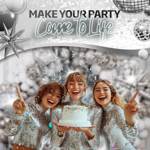 SHERYL DECOR ALL-IN-1 Disco Balloon Arch Kit