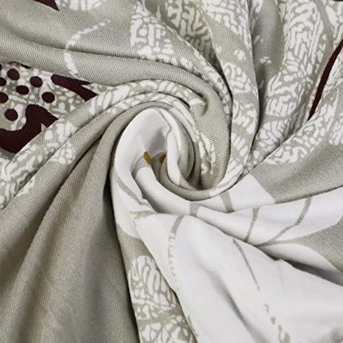 SearchI Stretch Printed Chair Covers Set of 4