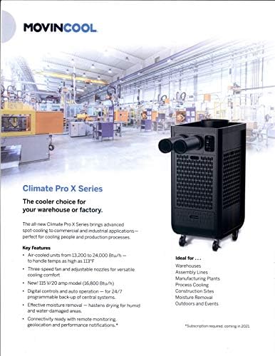 MovinCool Climate Pro X14 Portable AC Unit