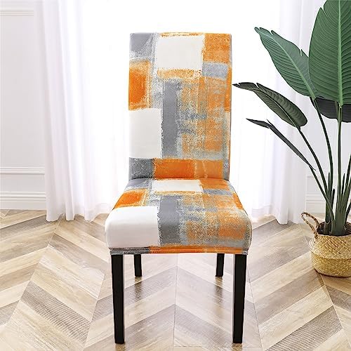 Gibelle Chair Covers Set of 4 Spandex Dining Room Covers