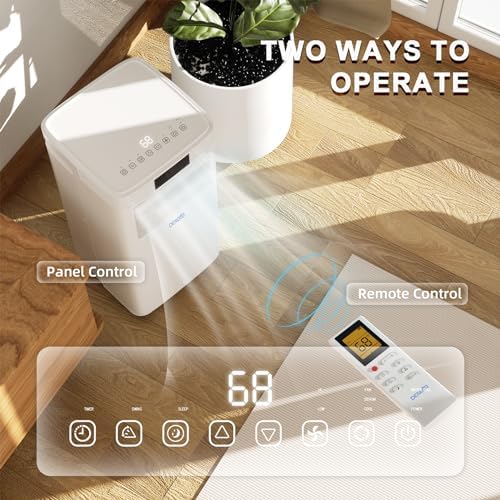 DENBIG 10000 BTU Portable AC Unit for 300 Sq Ft Room
