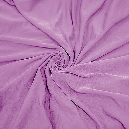 Light Purple Wingback Chair Slipcover Set 2 Piece