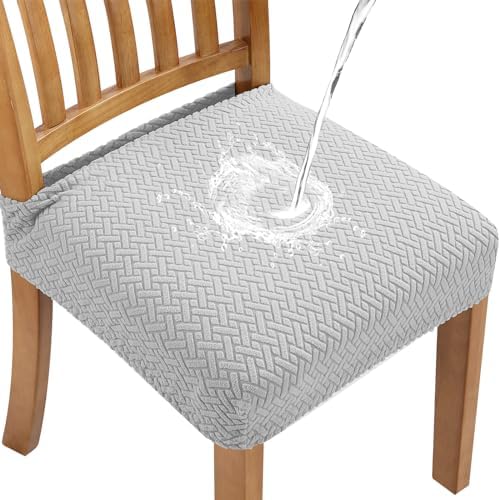 Fuloon Stretch Waterproof Chair Covers 6PCS