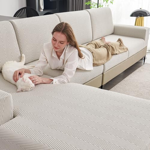 Eertop Light Gray Sofa Slipcovers 2 Seat Covers S