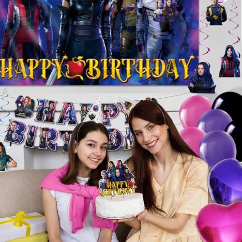 Movie-Themed Birthday Decor Kit for 10 Guests