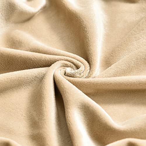MIFXIN 2 Piece Velvet Wingback Chair Slipcover Set