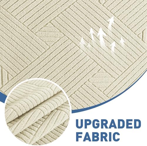 JIVINER Chair Cover for Living Room Beige