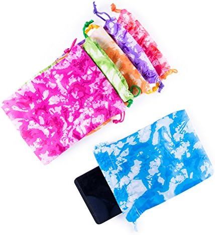 Super Z Outlet Tie-Dye Camouflage Drawstring Bags Party Favors