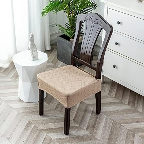 Genina Waterproof Dining Chair Slipcovers for Home and Kitchen