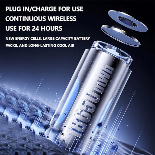 Brizac Portable Air Conditioner Quiet Cooling Fan with 3 Speeds