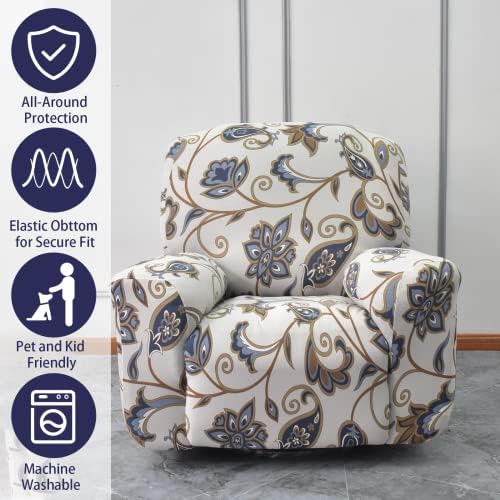 Iauddy Recliner Slipcover 4-Piece Set for Armchair and Lazy Boy