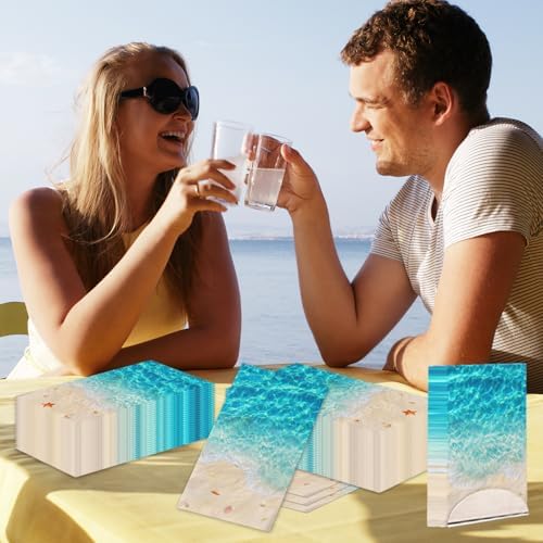Nautical Beach Napkins 100Pcs Summer Party Decor