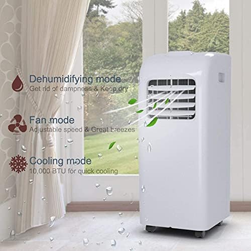 Nightcore Portable Air Conditioner 8000BTU with Remote