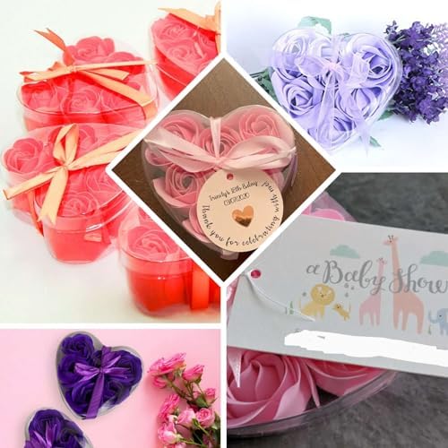 Efavormart 4 Pack Dusty Rose Scented Soap Party Favors
