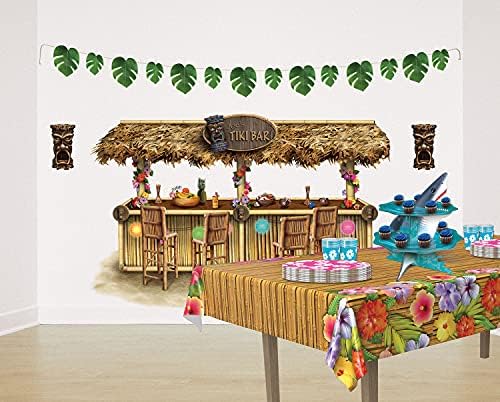 Beistle Luau Tablecover for Parties