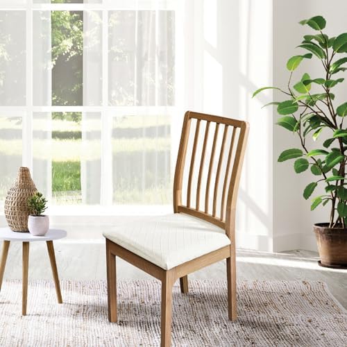 Springrico Waterproof Seat Covers for Dining Chairs Set of 4