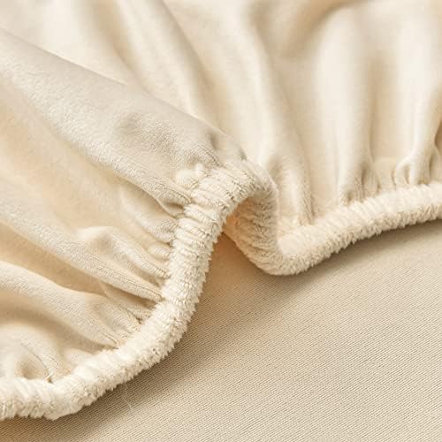 ZYANLING Stretch Armchair Slipcover 2 Piece Velvet Cover