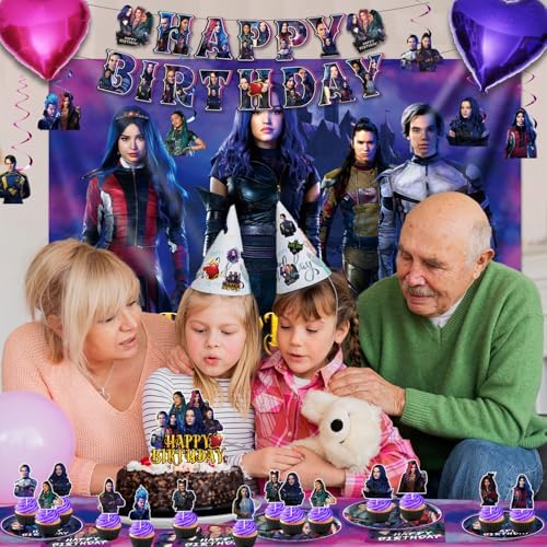 Movie-Themed Birthday Decor Kit for 10 Guests