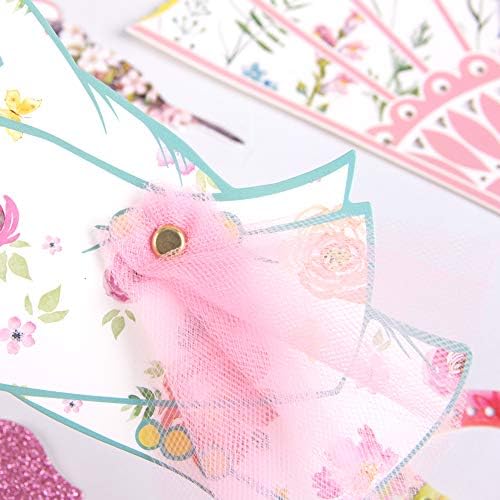 SUNBEAUTY 14 Pcs Tea Party Photo Booth Props Kit