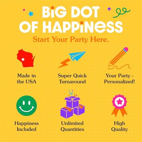 Big Dot of Happiness Custom Fun Face Napkins 50 Count