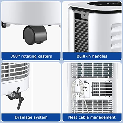 ARLIME 9000 BTU Portable AC Unit with Remote Control
